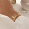 Manchette acier mode luxe