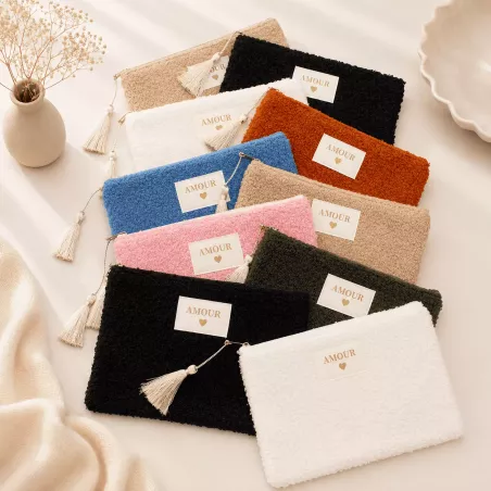 Pack de 10 pochettes moumoute - Amour