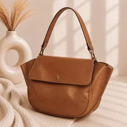 Sac à main tendance femme effet brillant