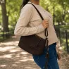 Sac bandoulière tressé femme 30x18 cm | Grossiste maroquinerie tendance