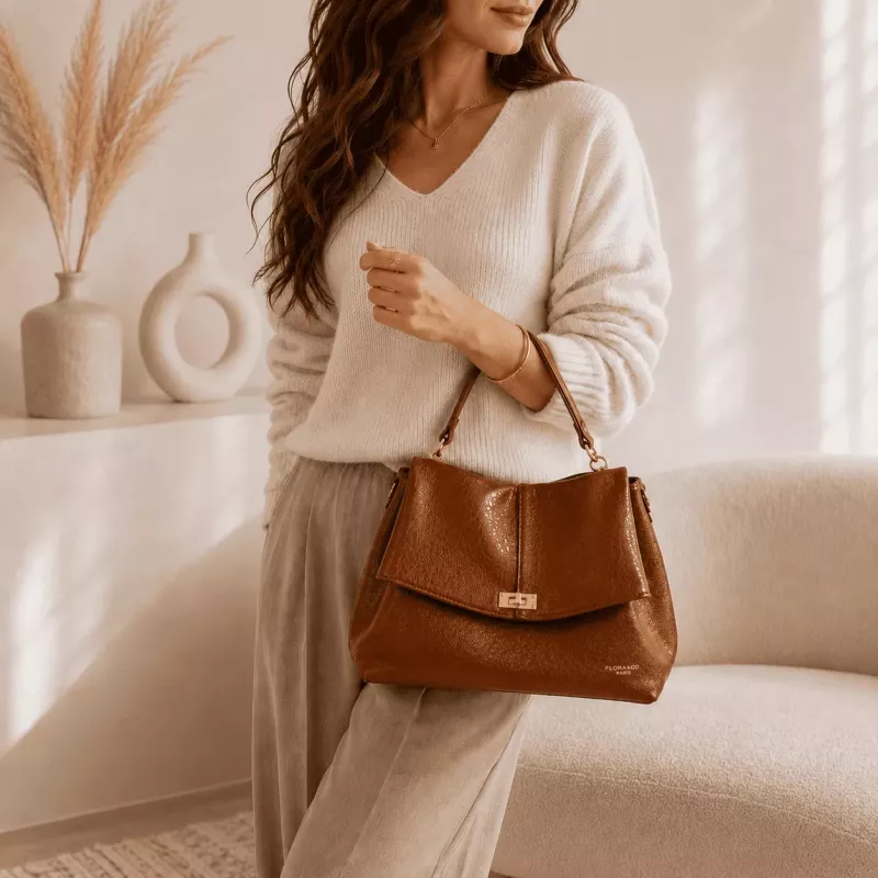 Sac à main femme élégant brillant