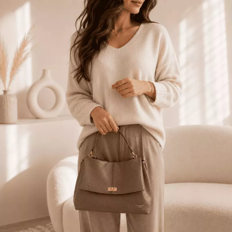 Sac à main femme élégant brillant
