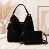Grand sac à main avec pochette assortie