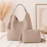 Grand sac à main avec pochette assortie
