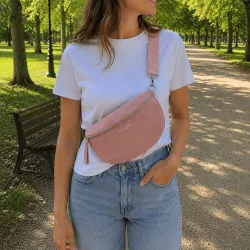 Sac banane femme synthétique multi-poches | Grossiste Référence Mode