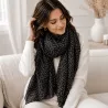 Écharpe femme florale 100% viscose 90x180 cm | Grossiste Référence Mode