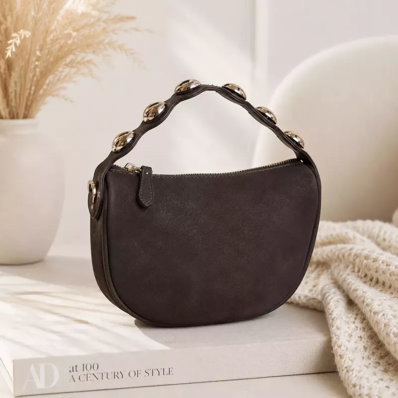 Sac à main femme poignée dorée avec bandoulière | Grossiste Référence Mode