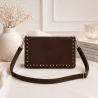 Petit sac bandoulière femme à clous dorés 20x11 cm | Grossiste Référence Mode
