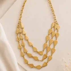 Collier multirangs – Collier Plastron