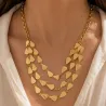 Collier multirangs – Collier Plastron