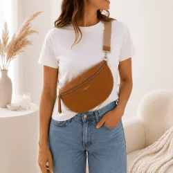 Sac banane femme synthétique multi-poches | Grossiste Référence Mode