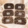 Pack de 6 pochettes léopard fourrure - Assortiment aléatoire
