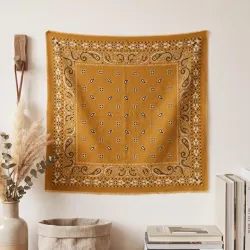 Écharpe carrée motif bandana