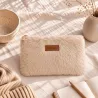 Pochette fausse fourrure « Amour »