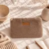 Pochette fausse fourrure « Amour »
