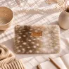 Pochette effet fourrure « Love »