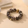 Bracelet en résine à grosses perles