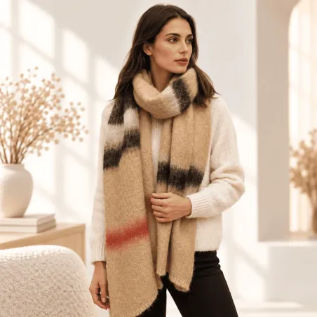 Echarpe tendance luxe