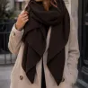 Écharpe biseautée femme douce 130 x 70 cm | Référence Mode