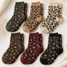 Pack de 6 paires de chaussettes léopard