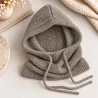 Cagoule à paillettes avec cordons