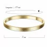 Bracelet acier doré message une mamie formidable