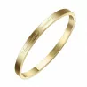 Bracelet acier doré message une mamie formidable