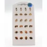 pack boucles d'oreilles acier