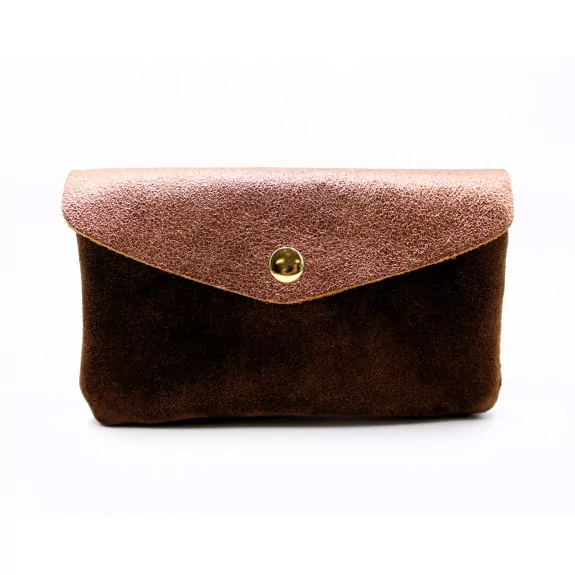Porte monnaie cuir pailleté...