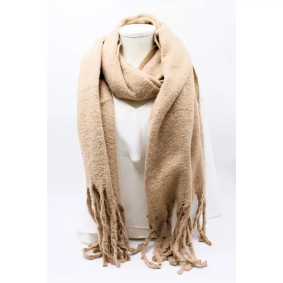 Écharpe Boa Froufrou Marron - Collection H&Co - Très Bon état, Voir Photos